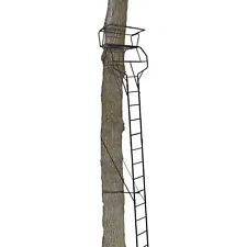 Big Game Guardian XLT 18 Foot 2 Person Deer Hunting Ladder Climbing Tree Stand