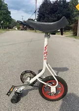 Vintage 80s LeRun Skate-bike Unicycle Trick Bike, Le Run Skatebike Collectors