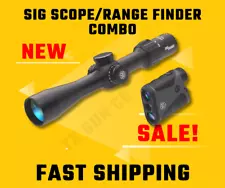 SIG SAUER SOK14BDX01 3.5-10X42mm Rifle Scope Range Finder Combo - NEW and SEALED