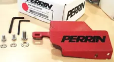 SALE Perrin Red Aluminum Boost Control Solenoid Cover for 2008-2021 Subaru STi (For: 2014 Subaru WRX STI)