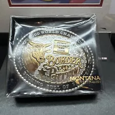 Border Patrol PRCA Bucking Bull Of The Year 2000 World Champion Buckle