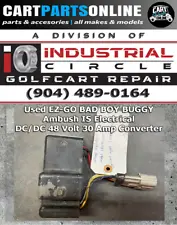 Used EZ-GO BAD BOY BUGGY Ambush IS Electrical DC/DC 48 Volt 30 Amp Converter