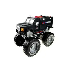 Monster Truck Police Car Toy with Lights and Siren with Sound
