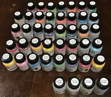 Tru-Color Car Model Paint Colors, Primer, Thinner, Clear, Kandy, Metallic 1 oz.