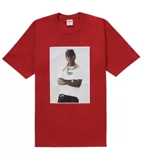 Supreme Tyler The Creator Photo Tee T-Shirt BOX LOGO Red XL X-LARGE New In Bag