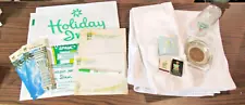 Vintage Holiday Inn Hotel Lot 6 - Ashtray Towels Stationary Pen Soap