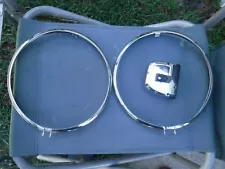 dodge headlight head light headlite bucket plymouth chrysler desoto guide trim