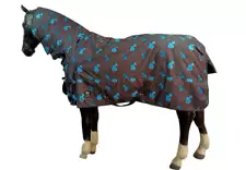 Horse Animal Duck Print Combo Neck Showerproof Turnout Rug 0g to 300g FOR SALE!!