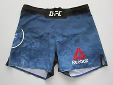 Mens 34 Reebok UFC Fight Night Octagon Gladiator shorts blue