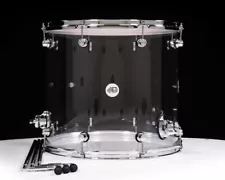 DW Design Series 16x18 Acrylic Floor Tom (Open Box)