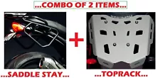 SADDLE STAY + TOPRACK Combo of 2 Items Fit for TRIUMPH SCRAMBLER 400 X