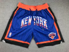 Men Basketball Shorts New York Knicks EDITION SWINGMAN Blue SHORTS