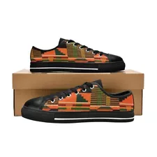 African Print Sneakers African Print Shoes Ankara Shoes Fabric Covered Shoes Ken