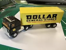 Vtg Ertl Dollar General Stores Semi Tractor Trailer Truck