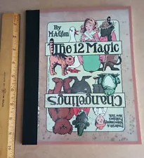 12 Magic Changelings (1907) M A Glen + Frederick Stokes Puppets Paper Dolls toys