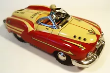 TIN FRICTION 1950'S FUTURISTIC COMET RACER CONVERTIBLE RACE CAR ALPS JAPAN