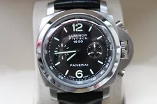 Panerai PAM 212 Luminor Flyback Chronograph 44mm Deployant BOX PAM00212 RARE WOW