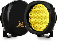 BIGLION.X 5 Inch Pair 160W Amber 5Inch Driving Light, spot beam