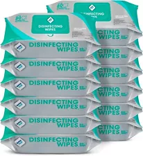 WipesPlus Disinfecting Wipes-960 Total Industrial Strength Wipes-12 Packs of 80