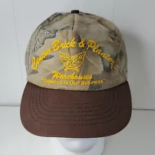 Center Brick Planters Tobacco Warehouse Snapback Hat Ball Cap Owensboro KY Camo