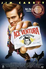 ACE VENTURA PET DETECTIVE 1994 90s MOVIE ORIGINAL CINEMA PRINT PREMIUM POSTER