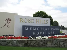 Rose Hills Cemetery Plot for sale