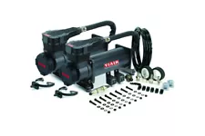 VIAIR 485C Black Dual Air Compressors Kit For Car & Truck Mount- 12V 200 PSI