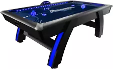 90” Indiglo LED Light up Arcade Air Powered Hockey Table - Includes Light up Puc