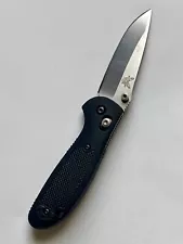 Benchmade 556 Mini Griptilian Mel Pardue Plain Edge 154CM Folding Pocket Knife