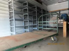 Platform Truck, Steel-Deck, 4 Wheels, 4000 lb Capacity