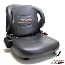 NEW MOLDED TOYOTA FORKLIFT SEAT WITH SEATBELT & SWITCH PREMIUM QUALITY! BELT