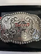 PBR Belt Buckle Bull 2005 Pro Bull Riding