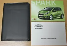 CHEVROLET SPARK 2009-2015 HANDBOOK OWNERS MANUAL WALLET SERVICE BOOK PACK