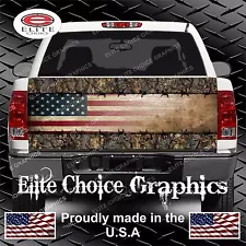 Wicked Wire Camo Flag Truck Tailgate Wrap Vinyl Graphic Decal Sticker