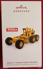 Hallmark Keepsake Mighty Tonka Road Grader Ornament 2018 Hasbro