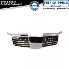 Front Grille Chrome & Gray For 2004-2006 Nissan Maxima NI1200203