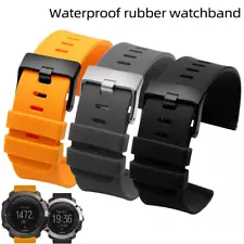 Waterproof Watch Band Fit For Suunto Traverse Alpha Sports Series Rubber Strap