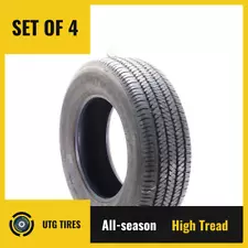 Set of (4) Used 265/65R17 Bridgestone Dueler H/T 684 II 110S - 11-11.5/32 (Fits: 265/65R17)