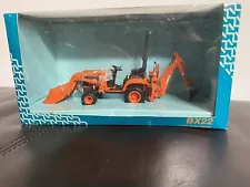 Kubota BX22 1/24 Scale Replica Die Cast Backhoe Tractor Loader Diecast NEW