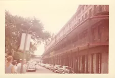 Vintage Color Photo New Orleans Louisiana French Quarter Buildings Street