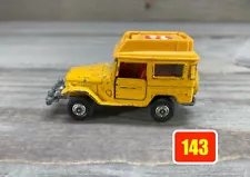 Tomica Toyota Land Cruiser Road Patrol Japan Yellow xploraf