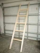 8 ft wooden ladder