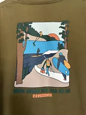 Patagonia Men’s XL T Shirt Green Same Ocean For All Of Us Print - XL Patagonia