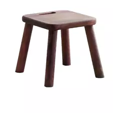 NNETM Handcrafted Walnut Photography Stool - Charming Creative Posing Prop