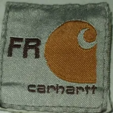 Carhartt FR FLAME RESISTANT Tags Patches Stitch-On 1-1/4"×1-1/4" ~100%ORIGINAL!~