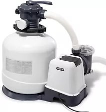 INTEX 26651EG SX3000 Krystal Clear Sand Filter Pump for Above Ground Pools, 16in