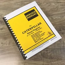 Engine Service Manual For Caterpillar D318 Marine 6 Cylinder Diesel Cat 4 1/2