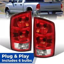 Pair Tail Lights For 2002-2006 Dodge Ram 1500 2003-06 Dodge Ram 2500 3500 Pickup