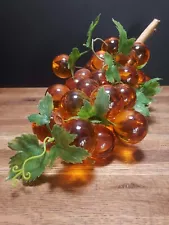 Vintage Acrylic Grape Cluster