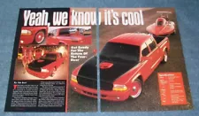 2000 Dodge Dakota Quad Cab Custom Pickup Article "Yeah, We Know it's Cool"